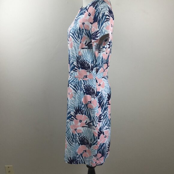 Brooks Brothers Red Fleece Floral Dress 10 - Picture 4 of 10